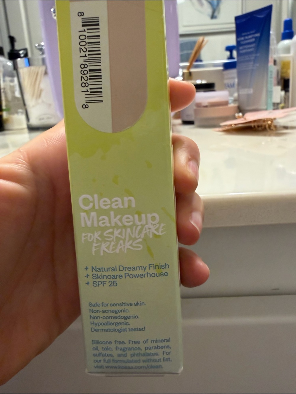 Kosas Revealer Skin- Improving Foundation with SPF 25 Shade Light Cool 150 - Picture 3 of 6